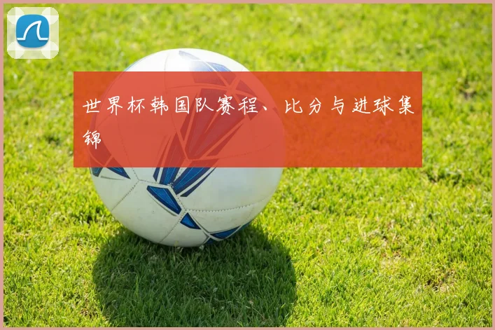 世界杯韩国队赛程、比分与进球集锦