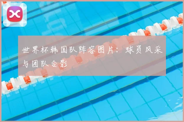 世界杯韩国队阵容图片：球员风采与团队合影